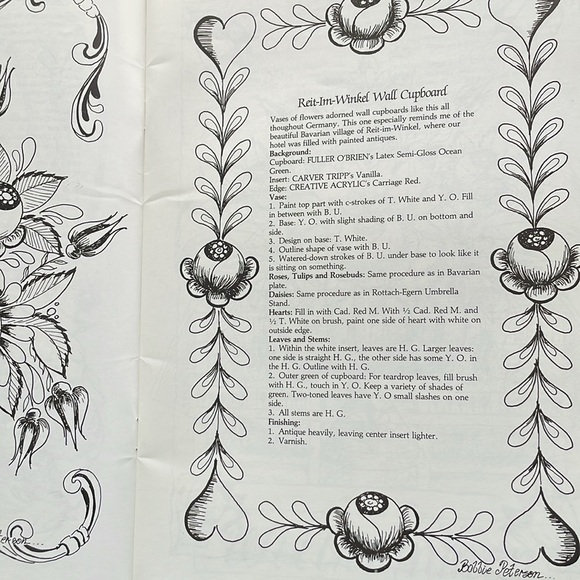 A Folk Art Journey /Bobbie Peterson, V1, c1986 (Norway, Germany, Sweden, Swiss) - Picture 5 of 12